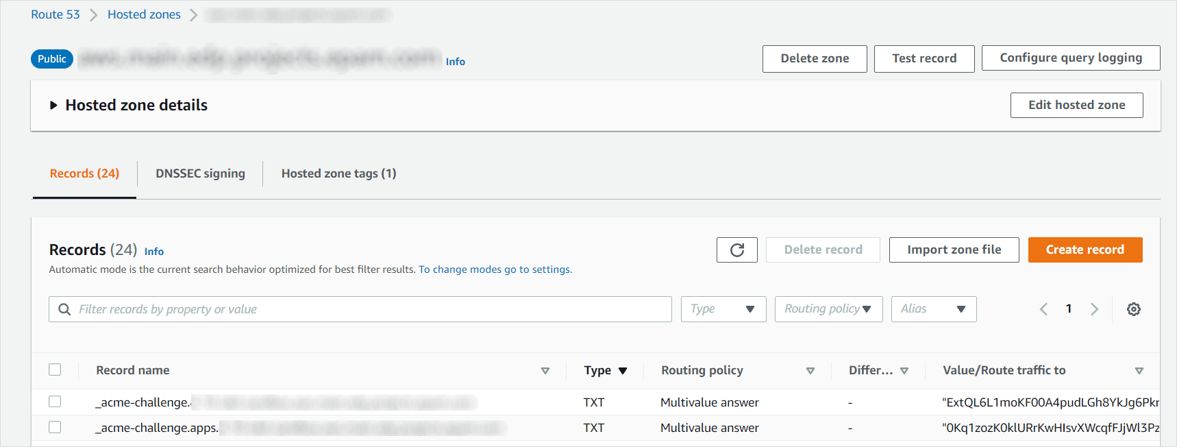 DNS Validation